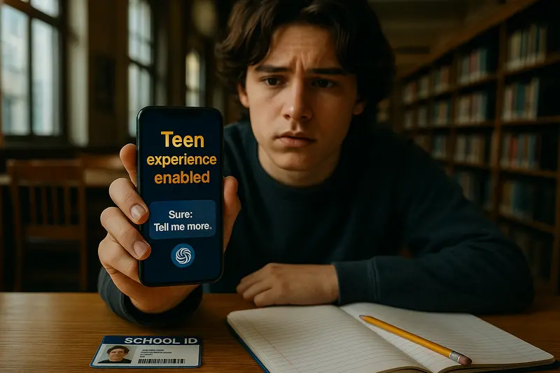 ChatGPT for Teens Makes Age Prediction the New Safety Test
