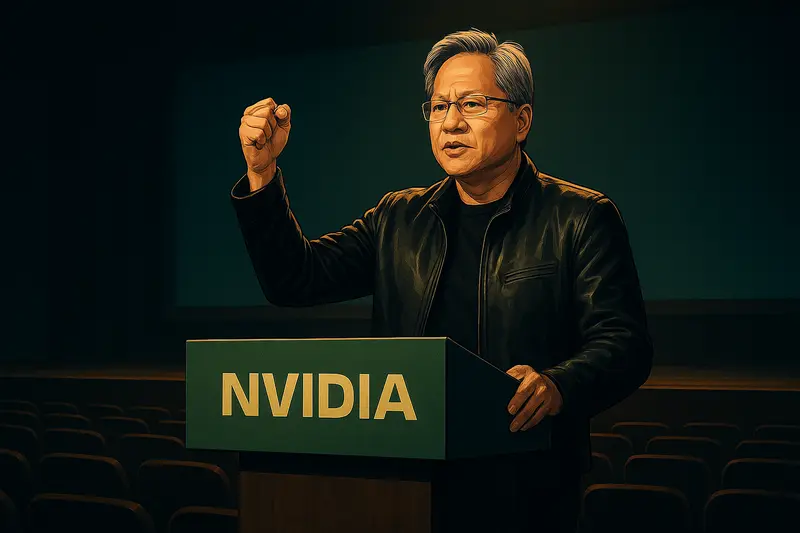 Nvidia’s Jensen Huang Rejects the Case for Slowing AI