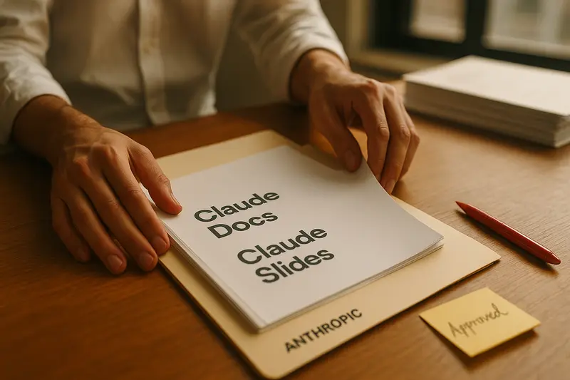 Anthropic folds Cowork into Claude and brings documents and slides inside chat
