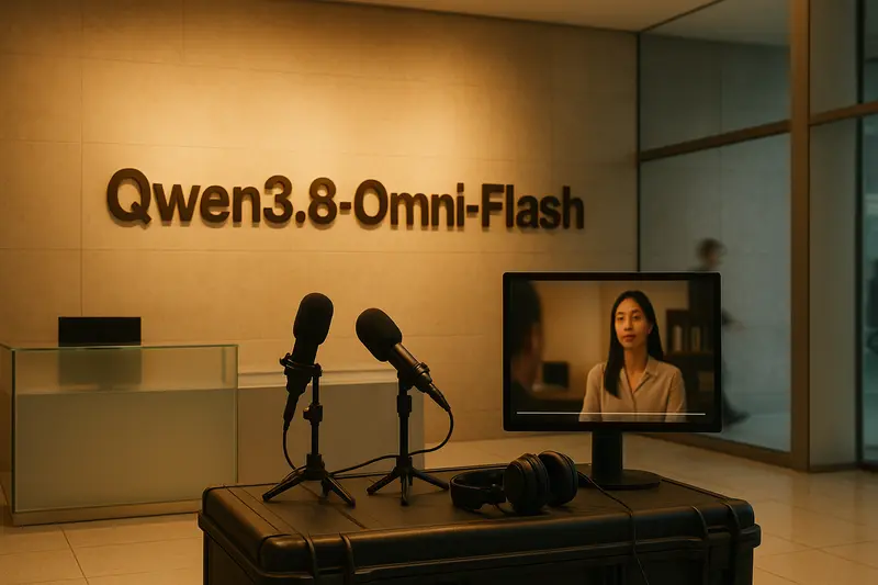 Alibaba Puts Qwen3.8-Omni-Flash at the Center of Agentic AI