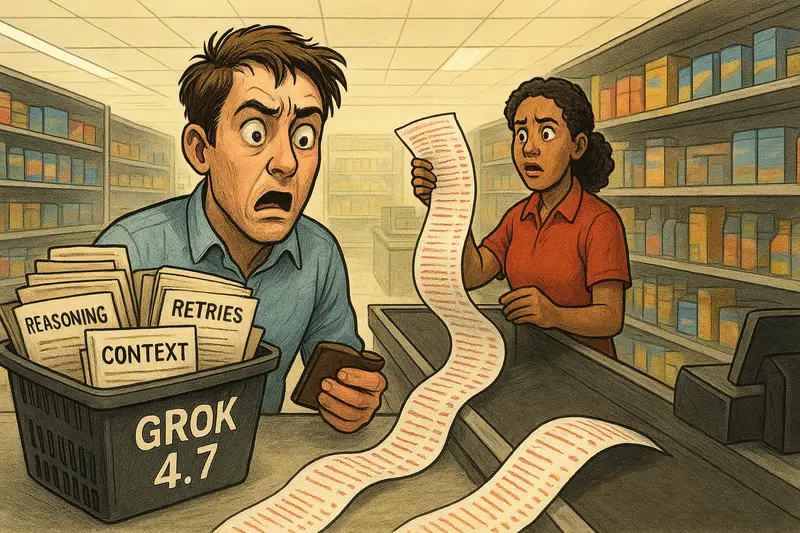 Grok 4.7’s Cheap Tokens Face a Costlier Test