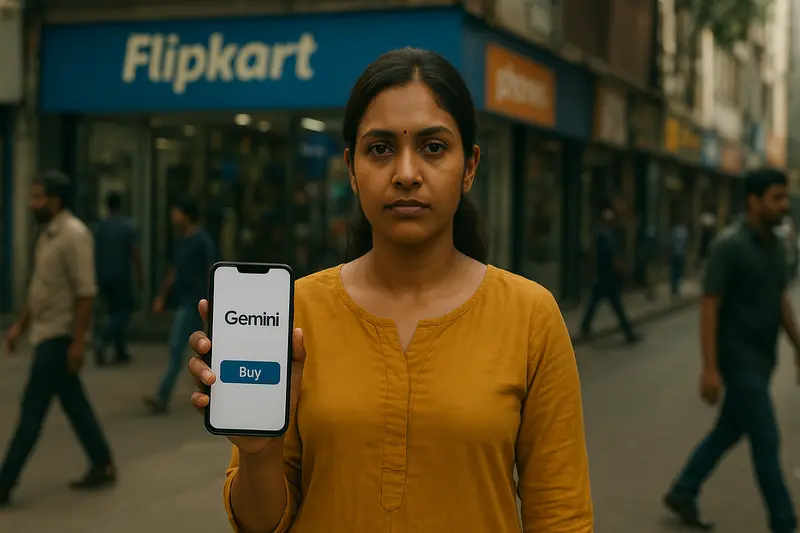 Google Brings Flipkart Checkout Into Gemini for a Test in India