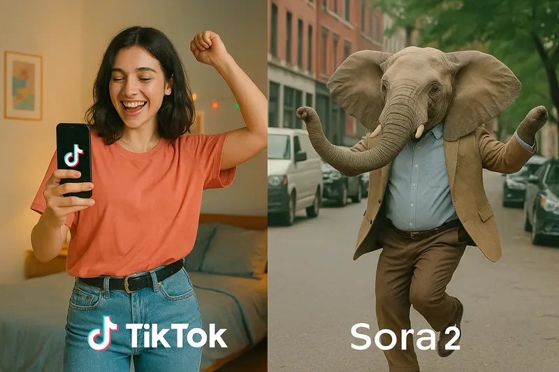When Reality Becomes Remix: TikTok vs Sora 2, A Clash of Social Paradigms