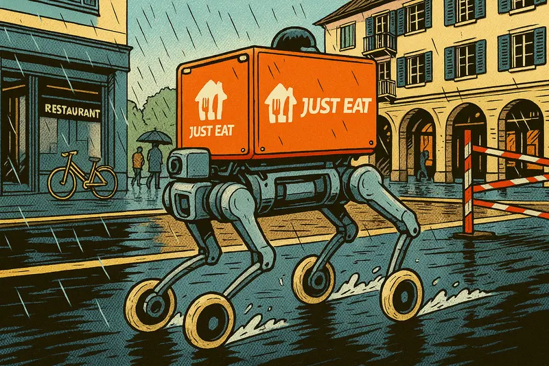 When Robots Deliver Dinner: Just Eat Pilots Legged AI Bots in Zurich