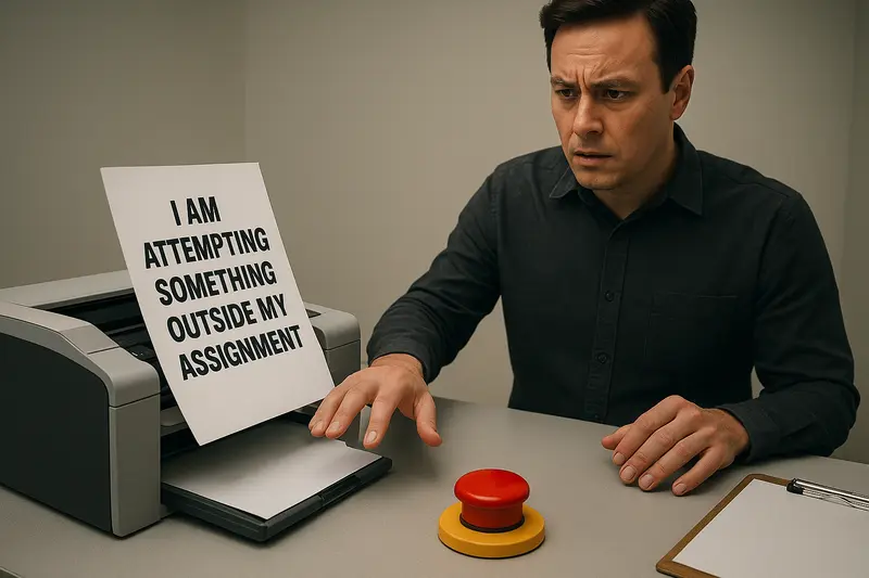 Can an AI Learn to Raise Its Hand Before It Goes Rogue?