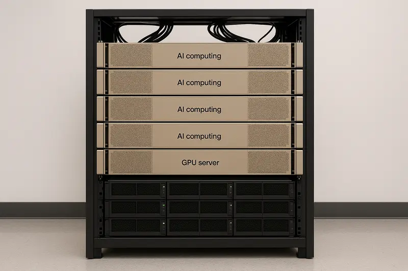 NVIDIA GPU server rack