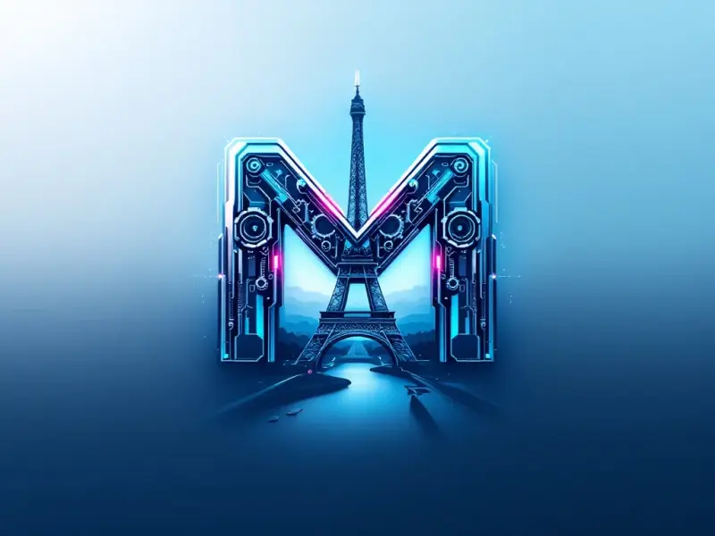 Mistral AI representation (FLUX Pro)