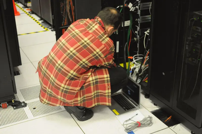 Data center server racks