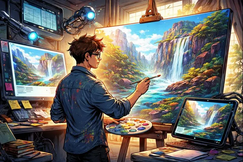 Beyond the Prompt: How Artists Are Redefining Creativity with AI