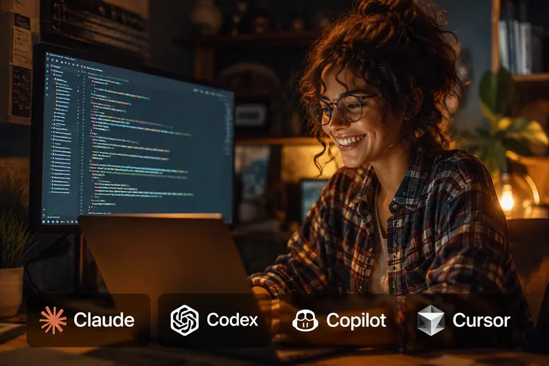 Claude vs Codex vs Cursor vs GitHub Copilot: The Real Vibe Coding Showdown